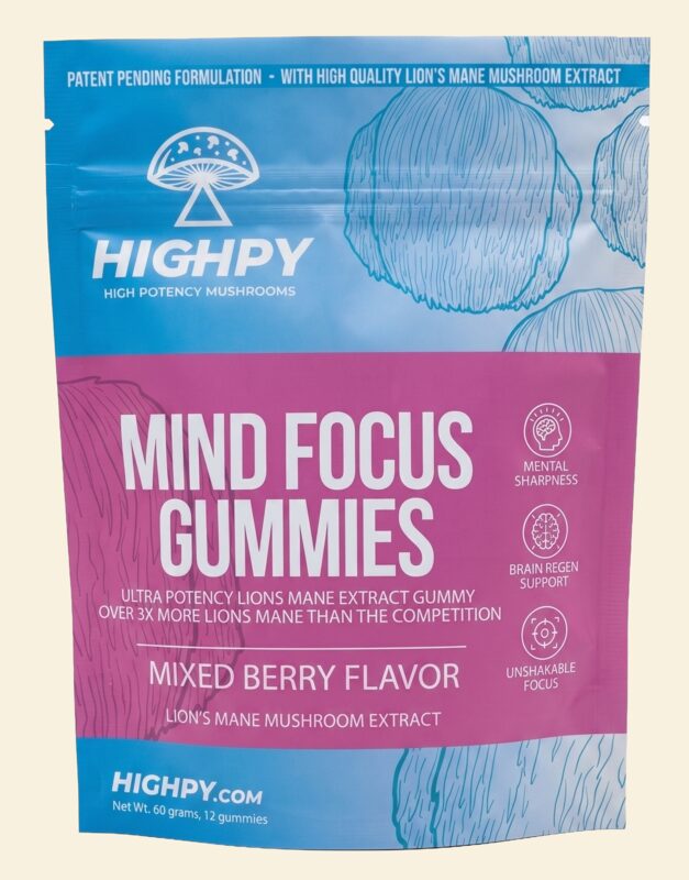 Mind Focus Gummy — Mixed Berry